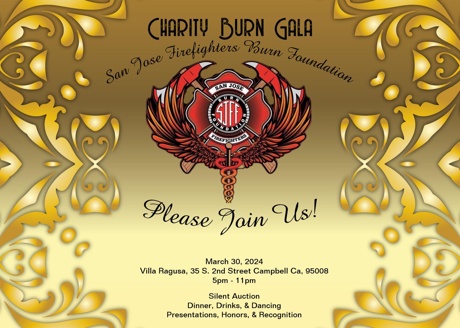 2024 Charity Burn Gala - San Jose Firefighters Burn Foundation Gala 2024