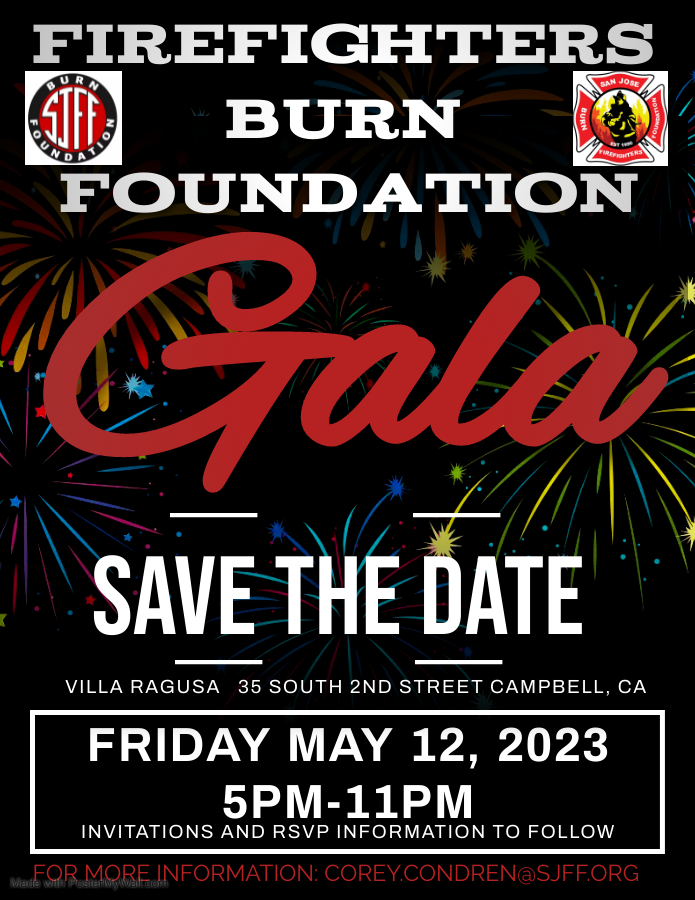 2023 San Jose Fire Fighters Burn Foundation Charity Gala